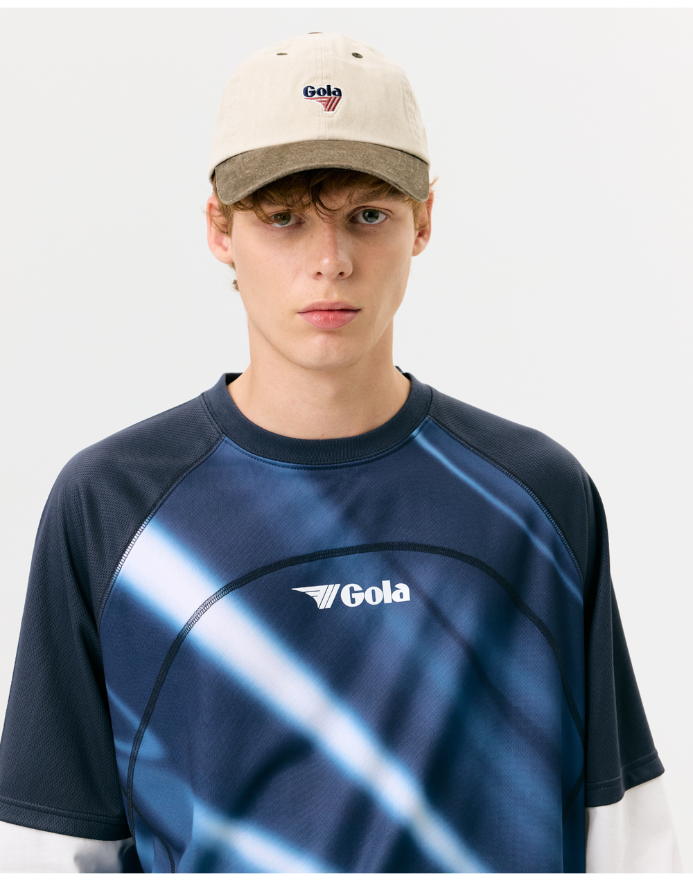 ★GOLA★ 24 COLOR BLOCK BALLCAP [3 COLOR] 골라(GOLA) [GL]24 COLOR BLOCK BALLCAP [4 COLOR] - 사이즈