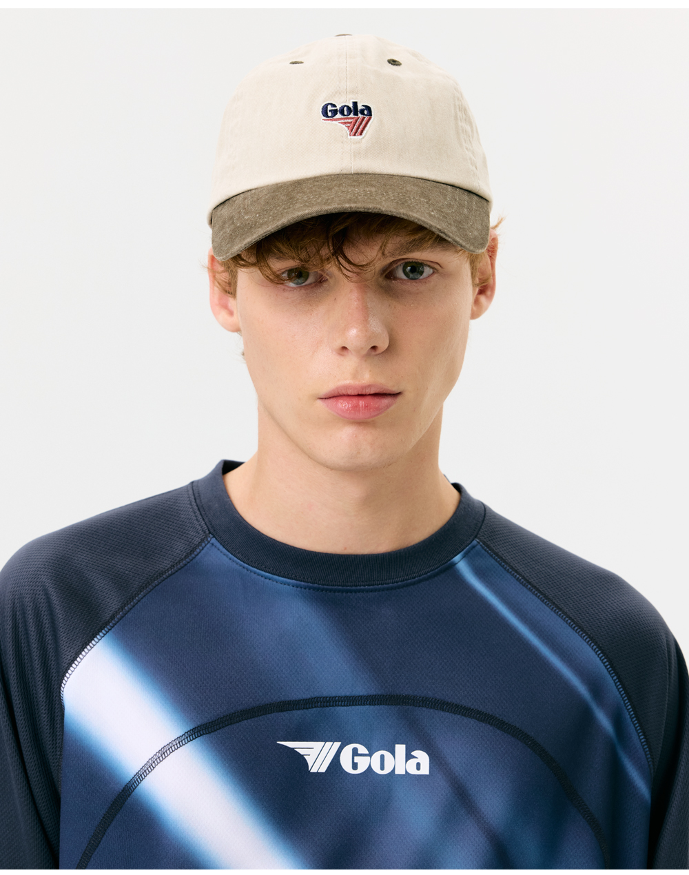 ★GOLA★ 24 COLOR BLOCK BALLCAP [3 COLOR] 골라(GOLA) [GL]24 COLOR BLOCK BALLCAP [4 COLOR] - 사이즈