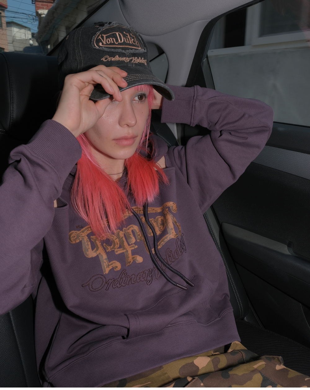 MUSINSA公式 | ORDINARY HOLIDAY [VONDUTCH] Fringe Stitch Cap