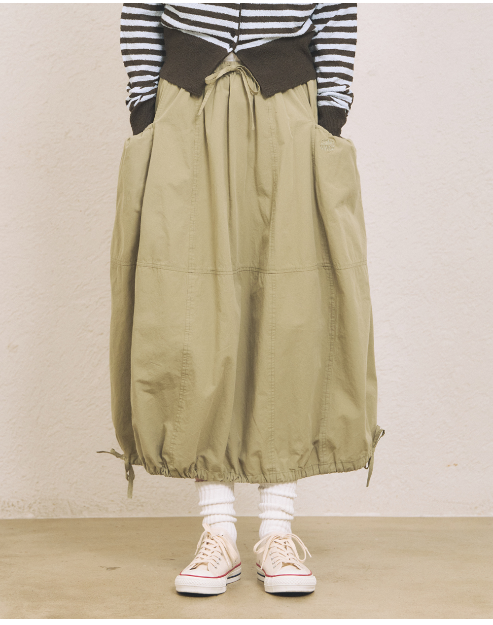スカート AMERI RIBBON LIKE BALLOON SKIRT Ameri（アメリ）の「RIBBON LIKE BALLOON SKIRT（スカート