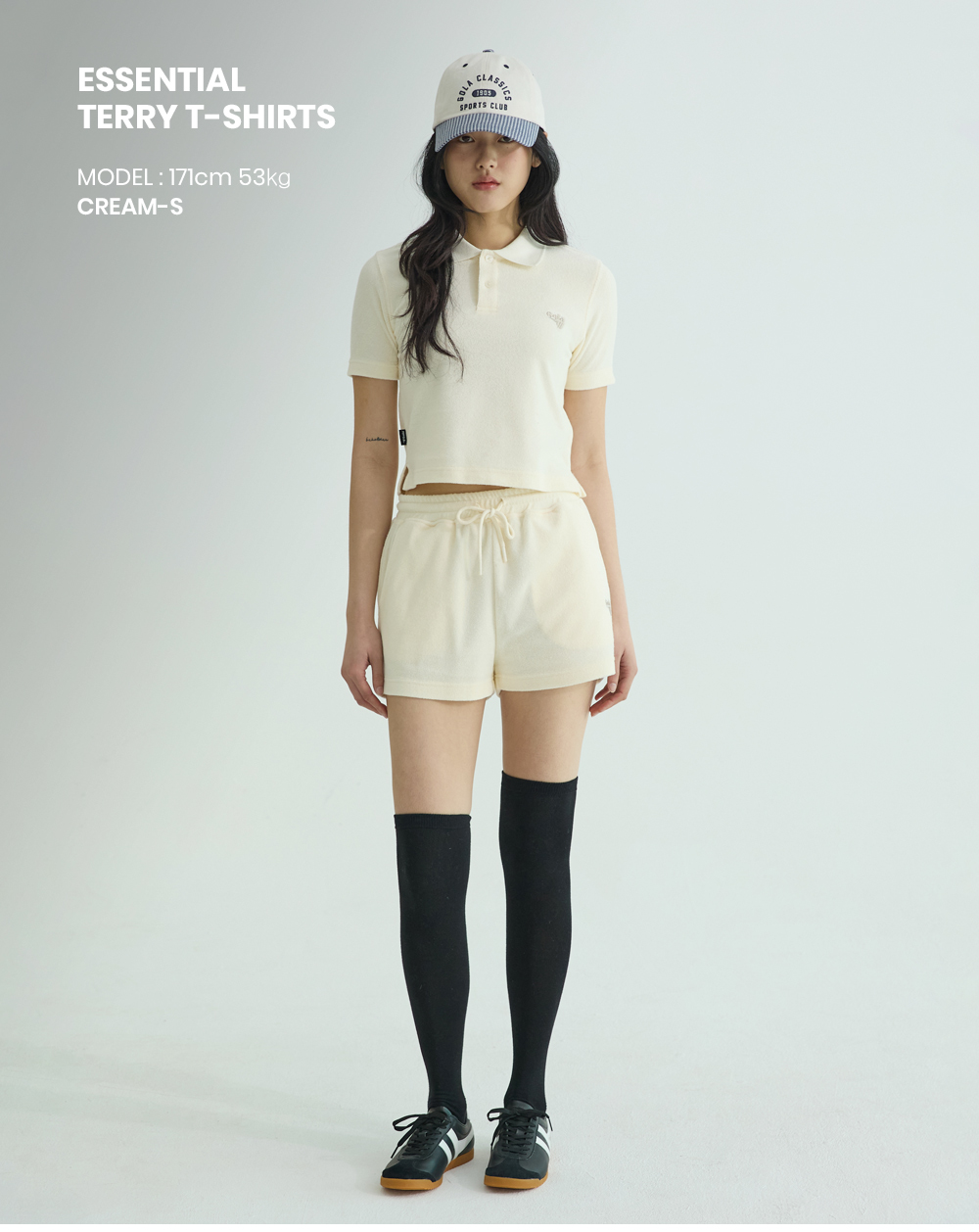 ESSENTIAL TERRY T-SHIRTS [CREAM] | (주)원더플레이스